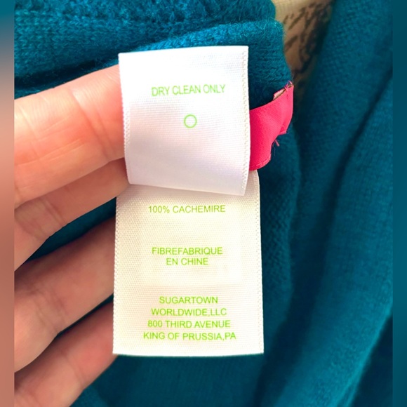 Lilly Pulitzer Harp Cashmere Wrap - Picture 7 of 7